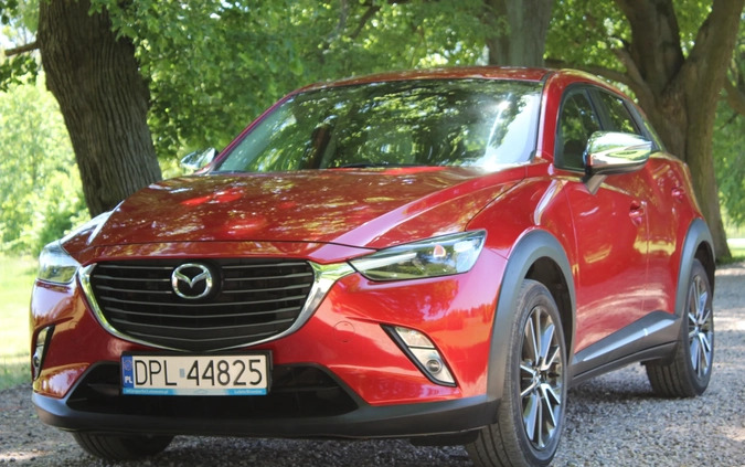 Mazda CX-3 cena 67999 przebieg: 112052, rok produkcji 2015 z Jawor małe 781